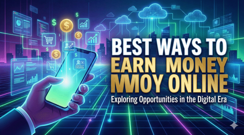 Best Ways to Earn Money Online: Exploring Opportunities in the Digital Era